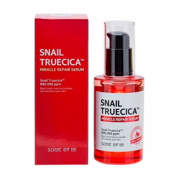 Восстанавливающая сыворотка с муцином чёрной улитки (50мл) SOME BY MI SNAIL TRUECICA MIRACLE REPAIR SERUM (50ml)