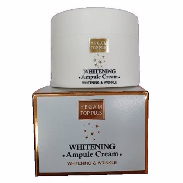Осветляющий ампульный крем YE GAM TOP PLU WHITENING AMPULE CREAM 80gr