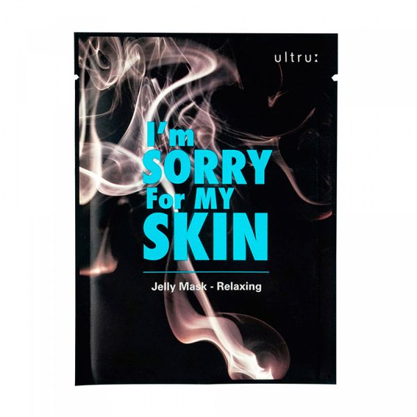 Успокаивающая тканевая маска для лица с экстрактом солодки (33мл) [SALE] I'M SORRY FOR MY SKIN RELAXING JELLY MASK #SMOKE (33ml)  [EXP 01/2023]