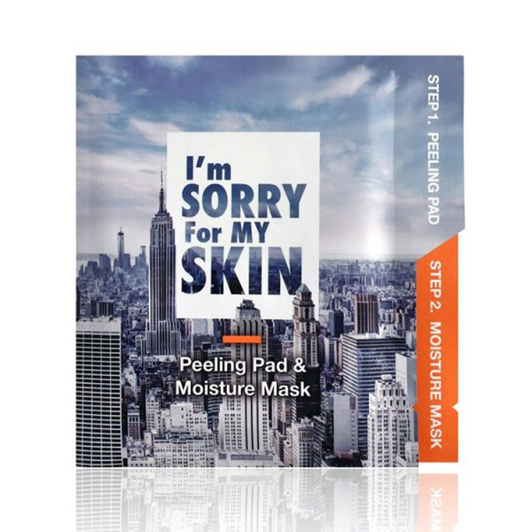 Увлажняющая маска-пилинг (22мл)  [СРОК 06/2022][SALE] I'M SORRY FOR MY SKIN PEELING PAD & MOISTURE MASK (22ml)  [EXP 06/2022]