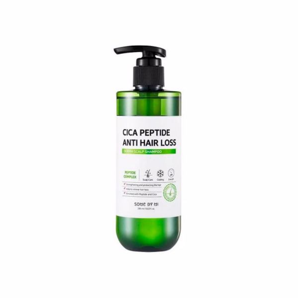 Укрепляющий шампунь с центеллой и пептидами SOME BY MI CICA PEPTIDE ANTI HAIR LOSS SHAMPOO  285ml