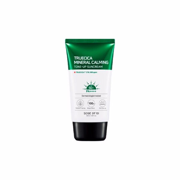 Солнцезащитный крем для ровного тона (50мл) SOME BY MI TRUECICA MINERAL CALMING TONE-UP SUNSCREEN 50 PA++++ (50ml)