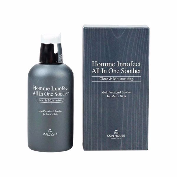 Мужское многофункциональное средство для жирной кожи THE SKIN HOUSE HOMME INNOFECT CONTROL ALL-IN-ONE SOOTHER 130ml
