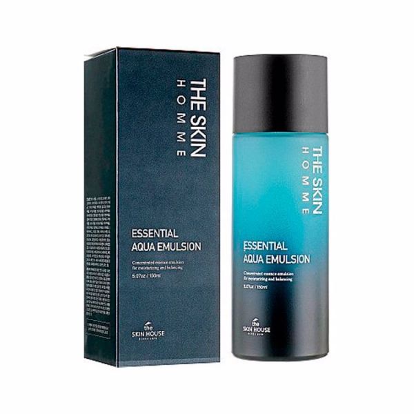 Увлажняющая эмульсия для мужской кожи (150мл) THE SKIN HOUSE HOMME ESSENTIAL AQUA EMULSION (150ml)