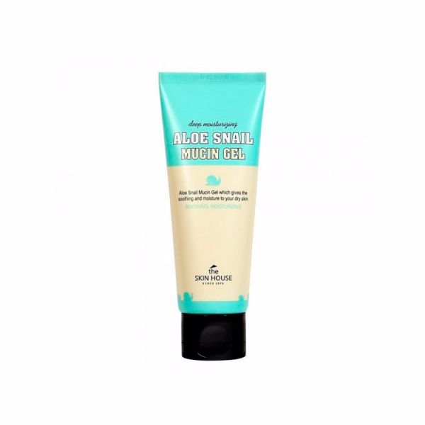 Гель с алоэ вера и муцином улитки (50мл) THE SKIN HOUSE ALOE SNAIL MUCIN GEL (50ml)