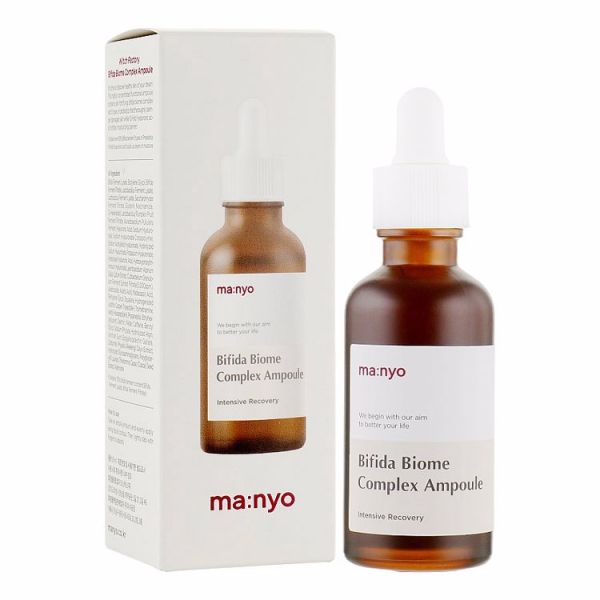 Омолаживающая ампула с лизатом бифидобактерий (50мл) MANYO FACTORY BIFIDA BIOME COMPLEX AMPOULE (50ml)