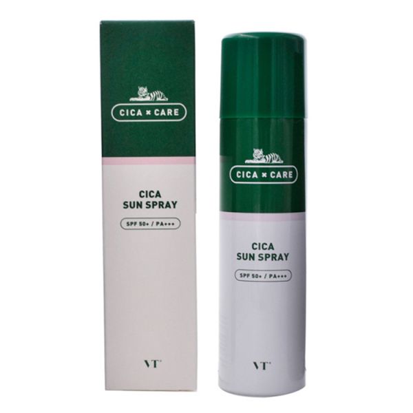 Солнцезащитный спрей с центеллой (150мл) VT CICA CARE CICA SUN SPRAY SPF50 +/PA +++