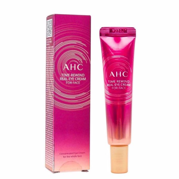 Антивозрастной крем для кожи вокруг глаз с пептидами (30мл) AHC TIME REWIND REAL EYE CREAM FOR FACE (30ml)