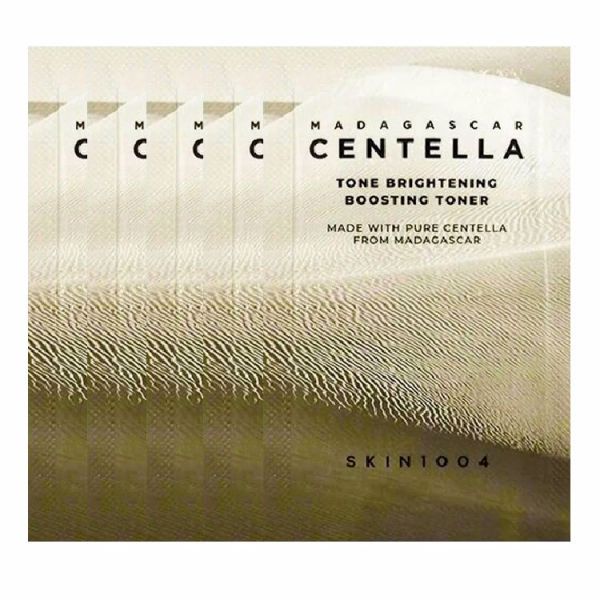 Осветляющий тонер с центеллой (1.5мл*5шт) SKIN1004 MADAGASCAR CENTELLA TONE BRIGHTENING BOOSTING TONER SAMPLE (1.5ml*5ea)