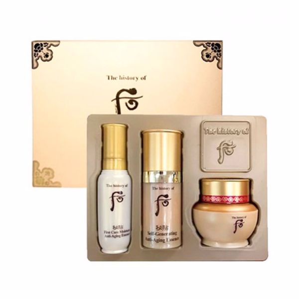 Набор омолаживающих миниатюр THE HISTORY OF WHOO BICHUP 3-STEP SPECIAL GIFT KIT (8ml+8ml+8ml)