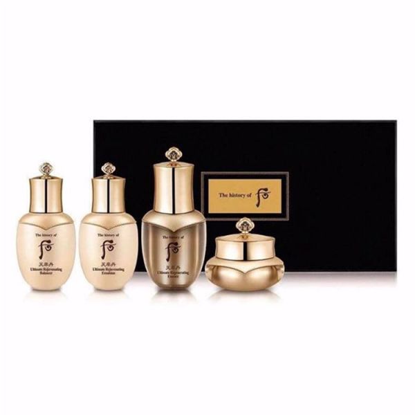 Антивозрастной подарочный набор миниатюр THE HISTORY OF WHOO CHEONYULDAN ULTIMATE REJUVENATING GIFT SET (4 ITEMS) (25ml + 8ml + 25ml + 10ml)