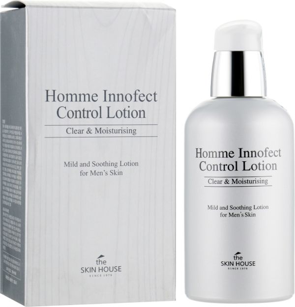 Мужской матирующий лосьон для жирной кожи THE SKIN HOUSE HOMME INNOFECT CONTROL LOTION 130ml